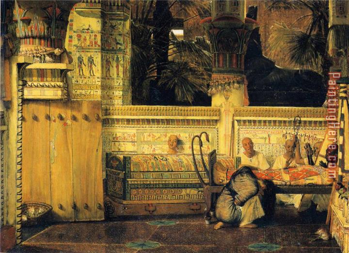 Sir Lawrence Alma-Tadema The Egyptian Widow